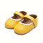 Yellow Non-Slip First Walker for Infants & Toddlers Soft Sole Shoes SH7163G